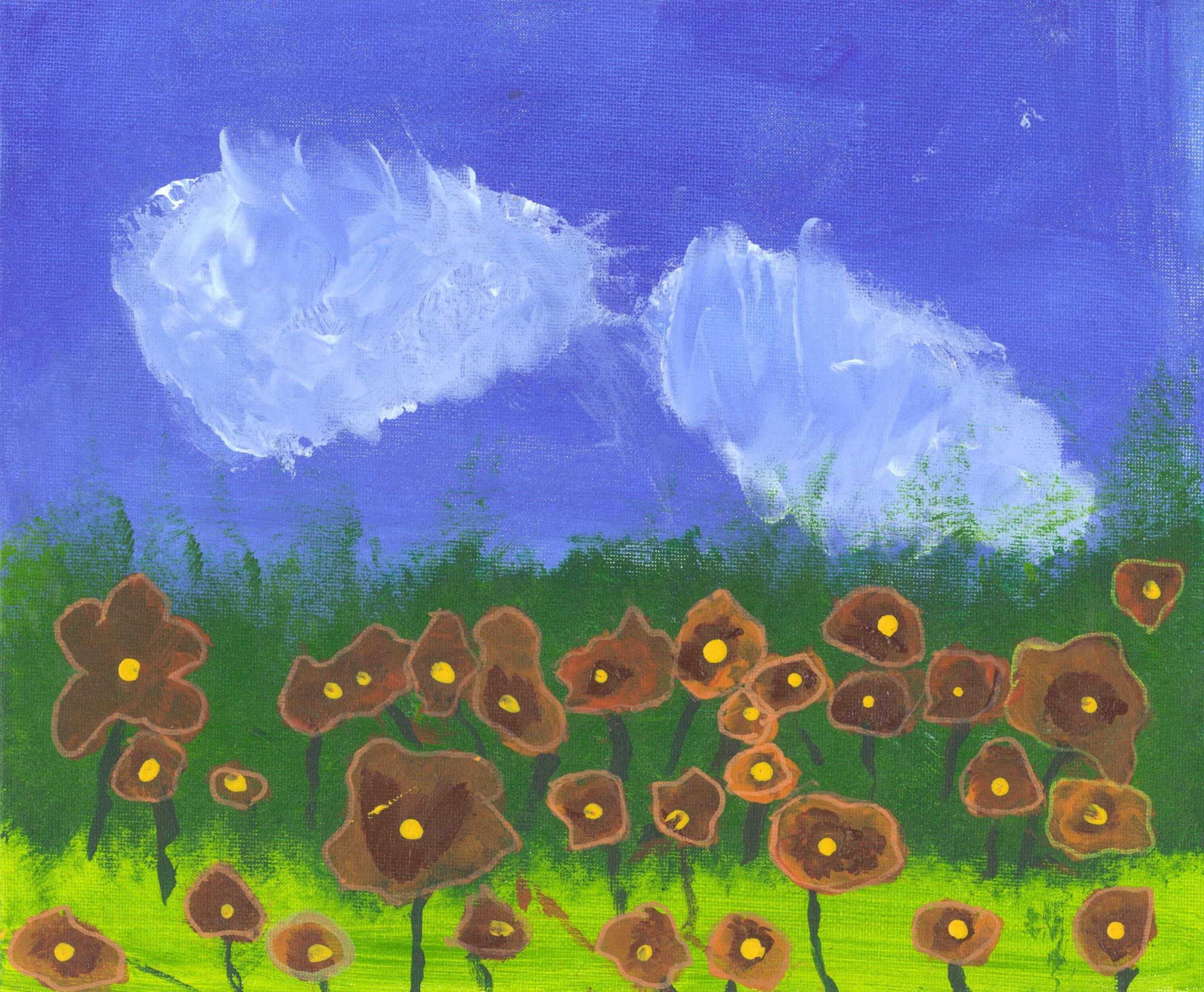 alexadra poppies painting