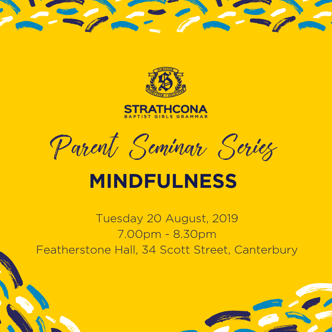 mindfulness seminar poster