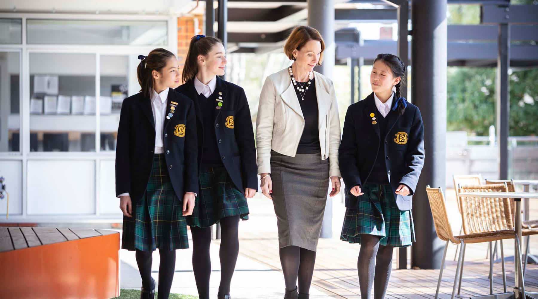 International enrolments walk