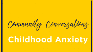 childhood anxiety graphic